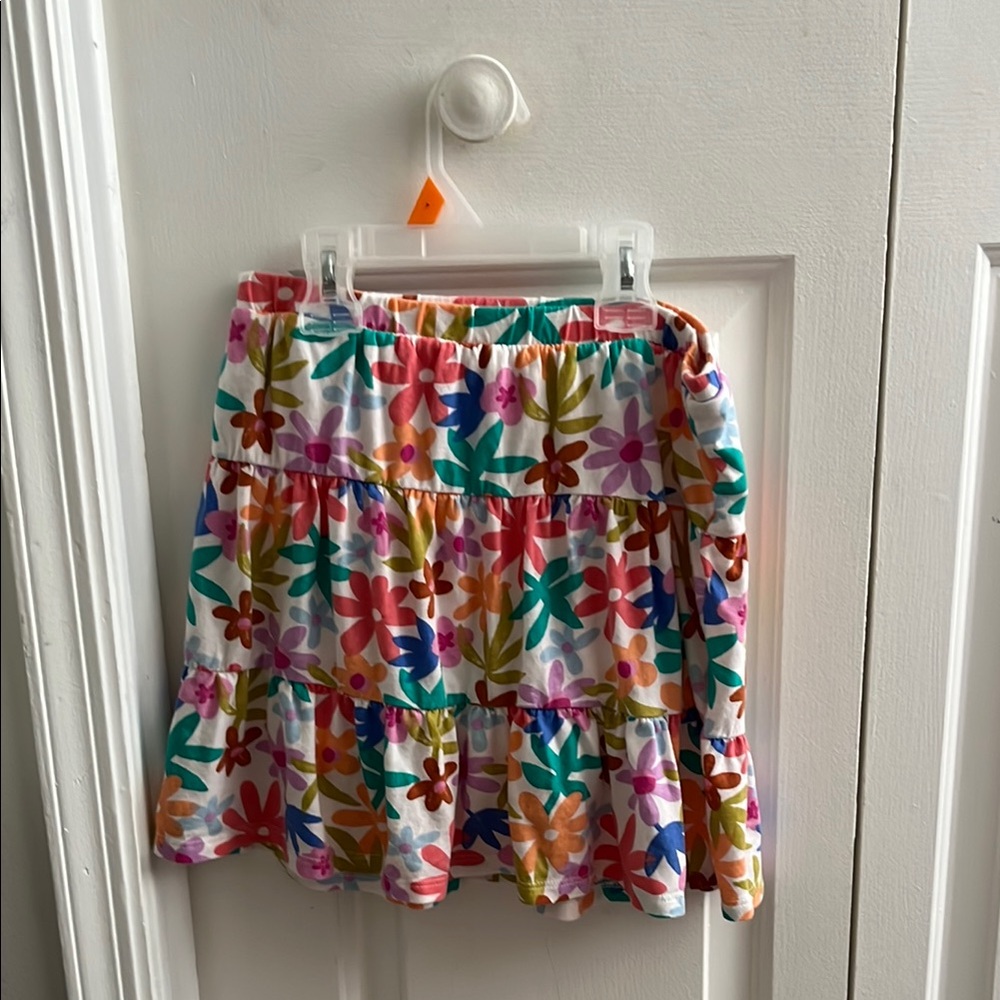 Jumping Beans Colorful Floral Mini Skirt